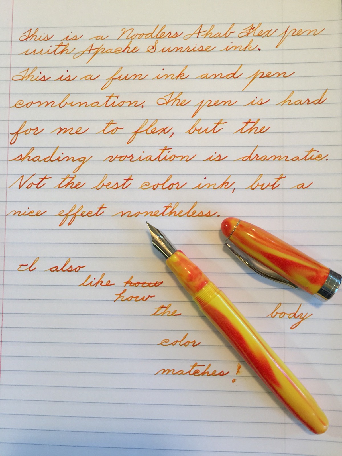 Noodler's ahab clearance